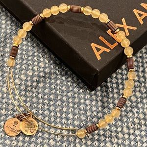 Alex and Ani Beaded Wire Bangle